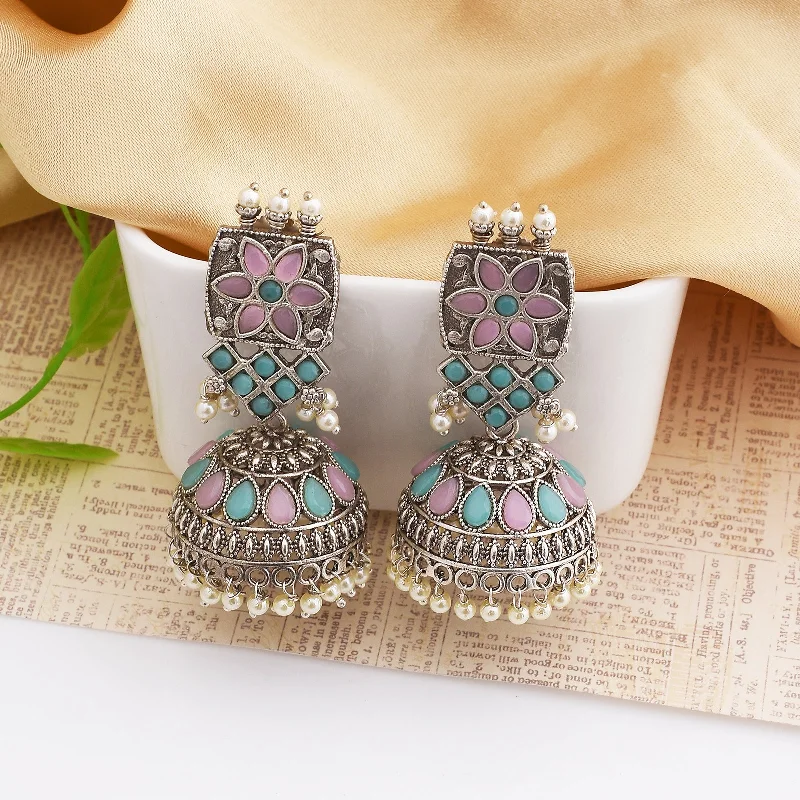 Small hoop earrings for a delicate and understated everyday wear-Jigyasa Jhumki Earrings