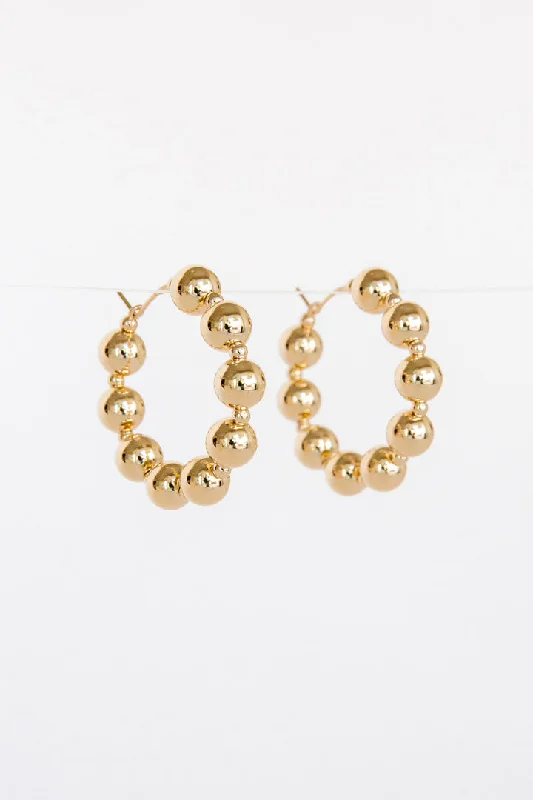 Hoop earrings with rhinestone-studded rims for a glamorous touch-Jiu Jiu Earrings