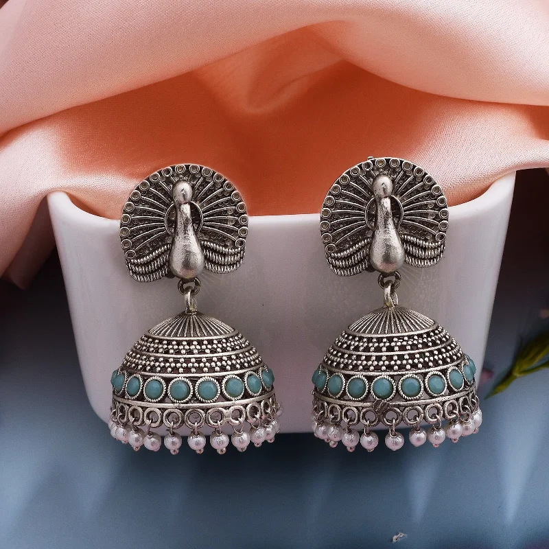 Best hoop earrings with tribal designs for a cultural and exotic aesthetic-Niral Jhumki Earrings