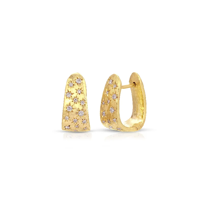 Best hoop earrings with gold-plated finishes for an affordable luxury vibe-Petite Imogen Hoops - Diamond