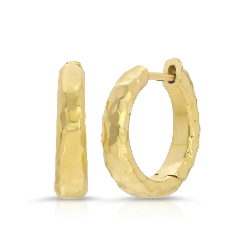 Best hoop earrings with geometric shapes for a modern and artistic appeal-Yana Hoop - Petite